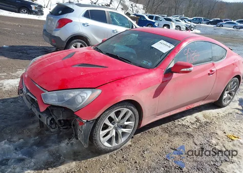 2016 Hyundai Genesis 3.8 Base z USA, uszkodzony, nr VIN KMHHT6KJ9GU133485